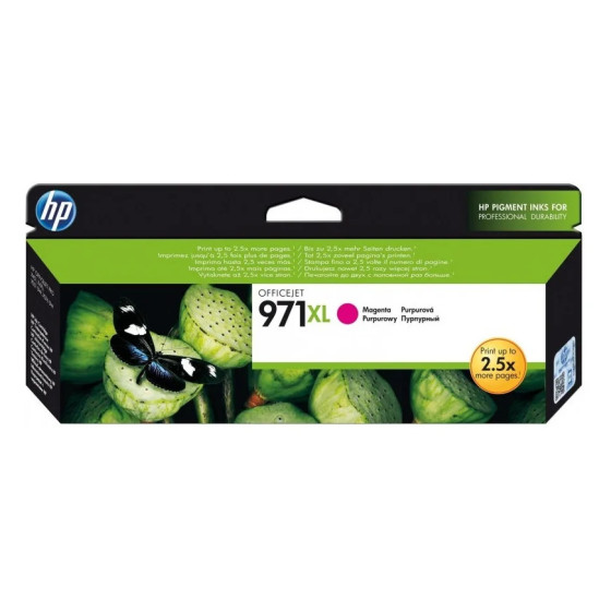 HP 971XL MAGENTA - CARTOUCHE D'ENCRE GRANDE CAPACITÉ HP D'ORIGINE (CN627AE)