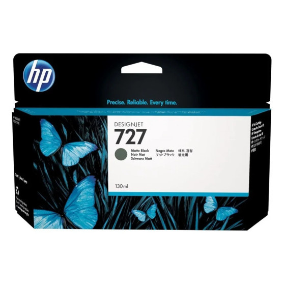 HP 727 NOIR MAT - CARTOUCHE D'ENCRE HP D'ORIGINE (B3P22A)