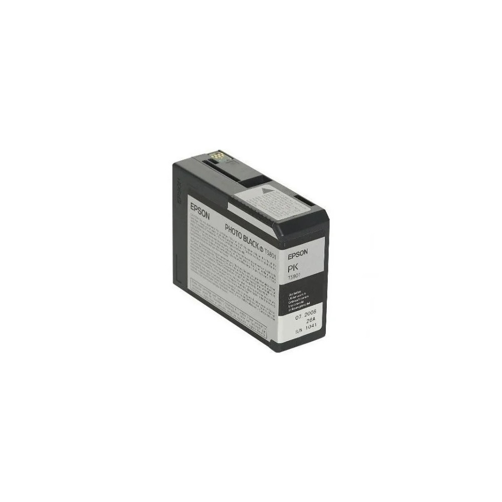 CARTOUCHE D'ENCRE EPSON SP 3800/3880 (80ML) NOIR PHOTO (C13T580100)