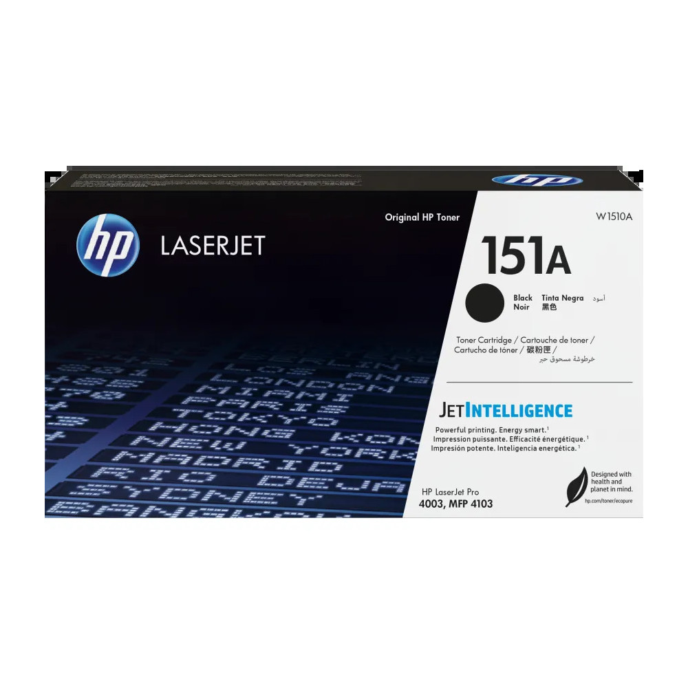 HP 151A NOIR - TONER HP LASERJET D'ORIGINE (W1510A)
