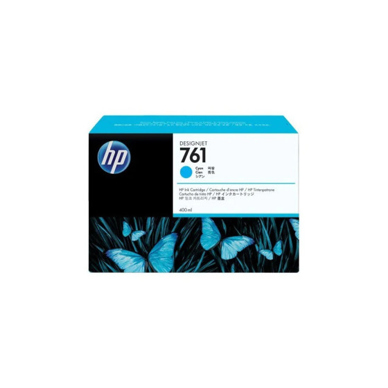 HP 761 CYAN - CARTOUCHE D'ENCRE HP D'ORIGINE (CM994A)