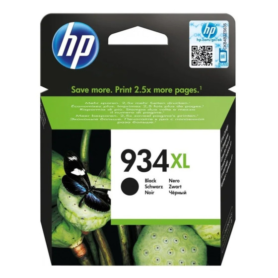 HP 934XL NOIR - CARTOUCHE D'ENCRE GRANDE CAPACITÉ HP D'ORIGINE (C2P23AE)