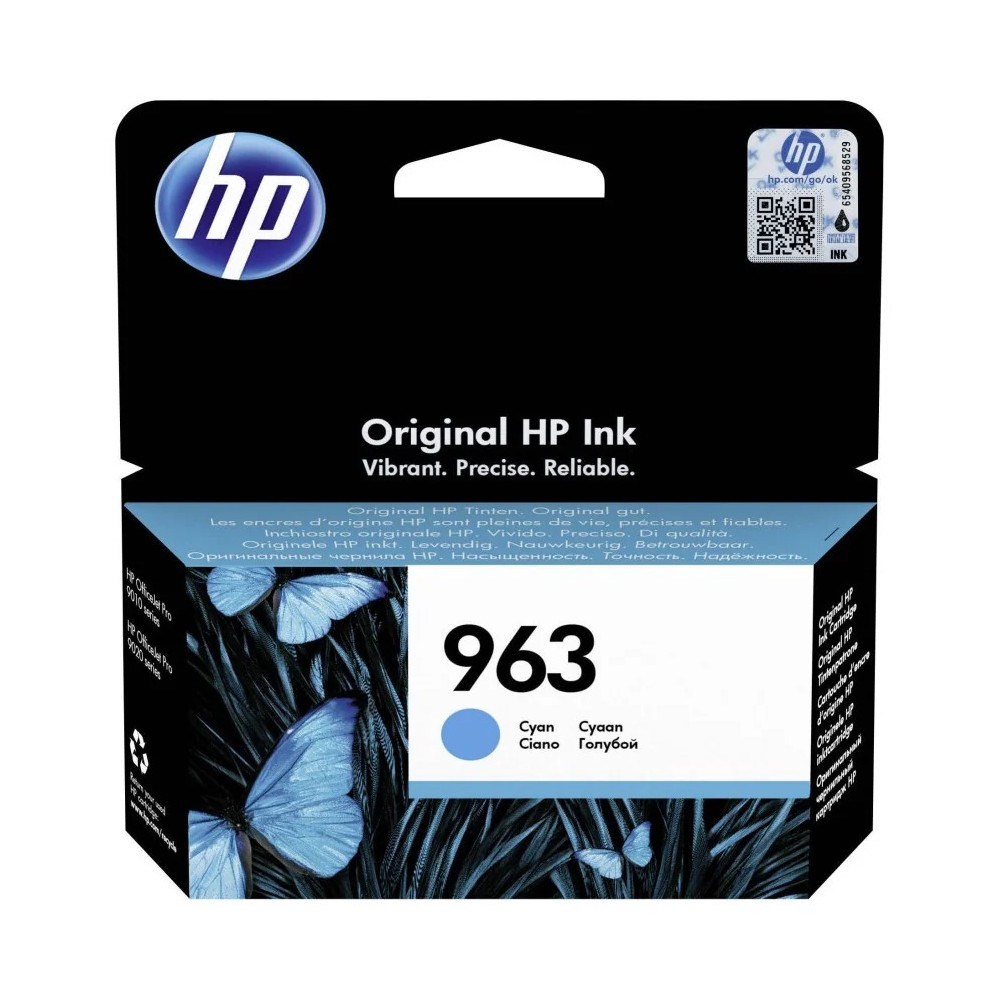 HP 963 CYAN - CARTOUCHE D'ENCRE HP (3JA23AE)