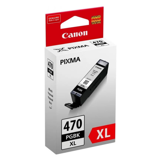 CANON PGI-470XL PGBK NOIR - CARTOUCHE D'ENCRE GRANDE CAPACITÉ CANON D'ORIGINE (0321C001AA)