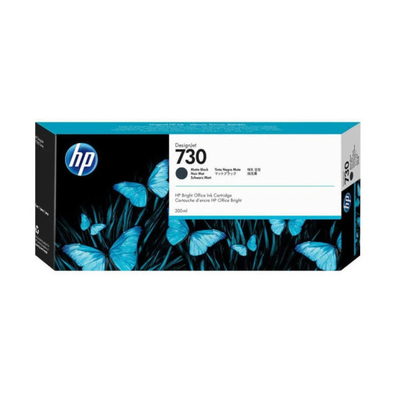 HP 730 NOIR MAT - CARTOUCHE D'ENCRE HP D'ORIGINE (P2V71A)