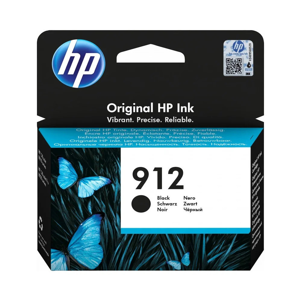HP 912 NOIR - CARTOUCHE D'ENCRE HP D'ORIGINE (3YL80AE)