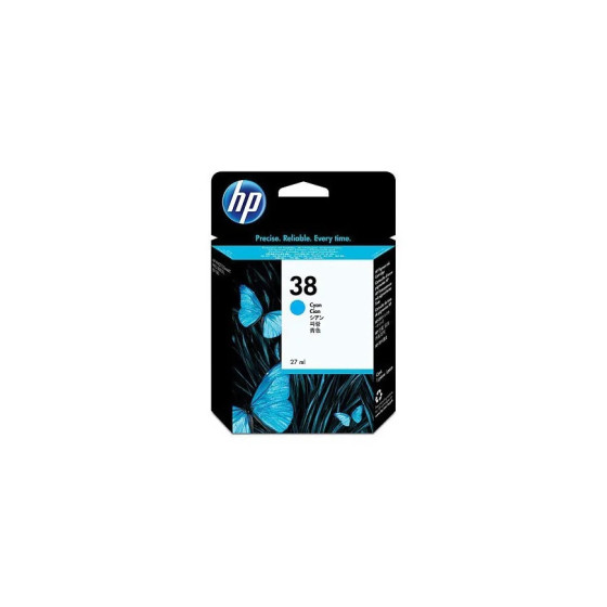 CARTOUCHE D'ENCRE PIGMENTÉE CYAN HP 38 (C9415A)