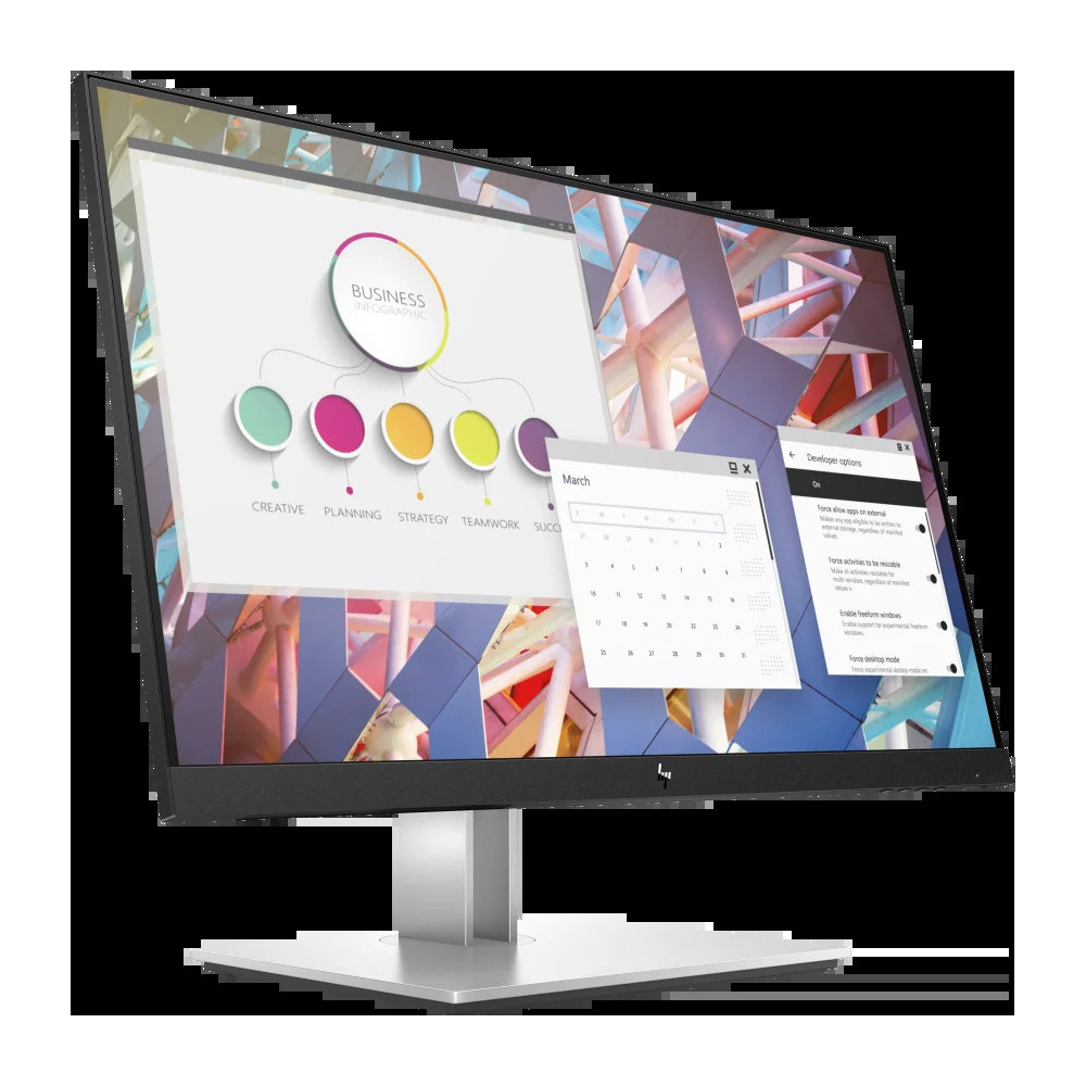 ÉCRAN 23,8" FULL HD HP E24 G4 (9VF99AA)