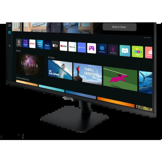 ÉCRAN PLAT 27" SAMSUNG M5 AVEC EXPÉRIENCE SMART TV (LS27BM500EMXZN)