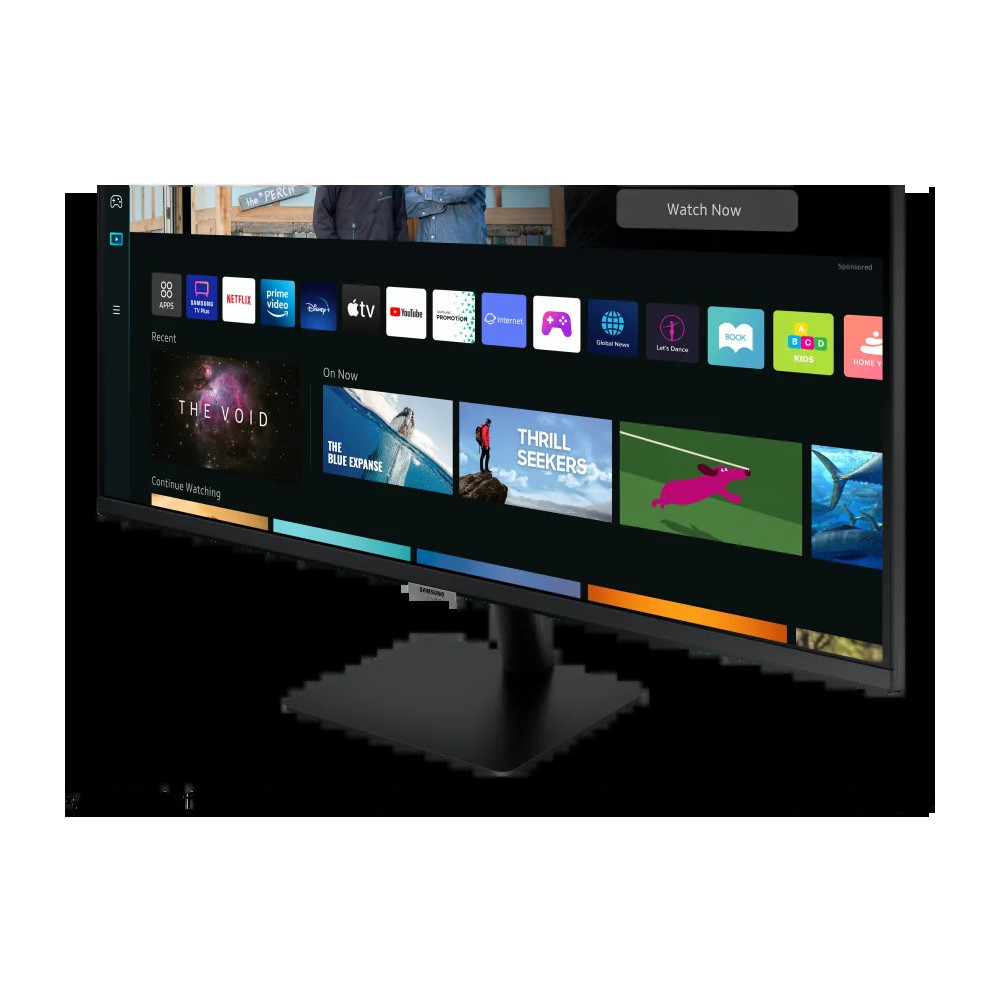 ÉCRAN PLAT 27" SAMSUNG M5 AVEC EXPÉRIENCE SMART TV (LS27BM500EMXZN)