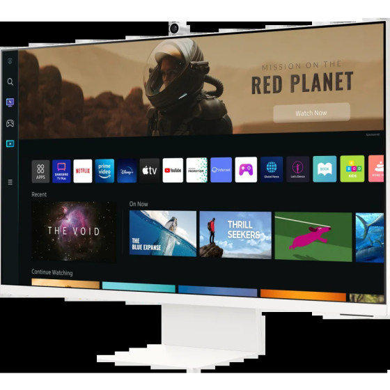 ÉCRAN 32" UHD SAMSUNG M8 AVEC EXPÉRIENCE SMART TV ET DESIGN FIN EMBLÉMATIQUE (LS32BM801UMXZN)
