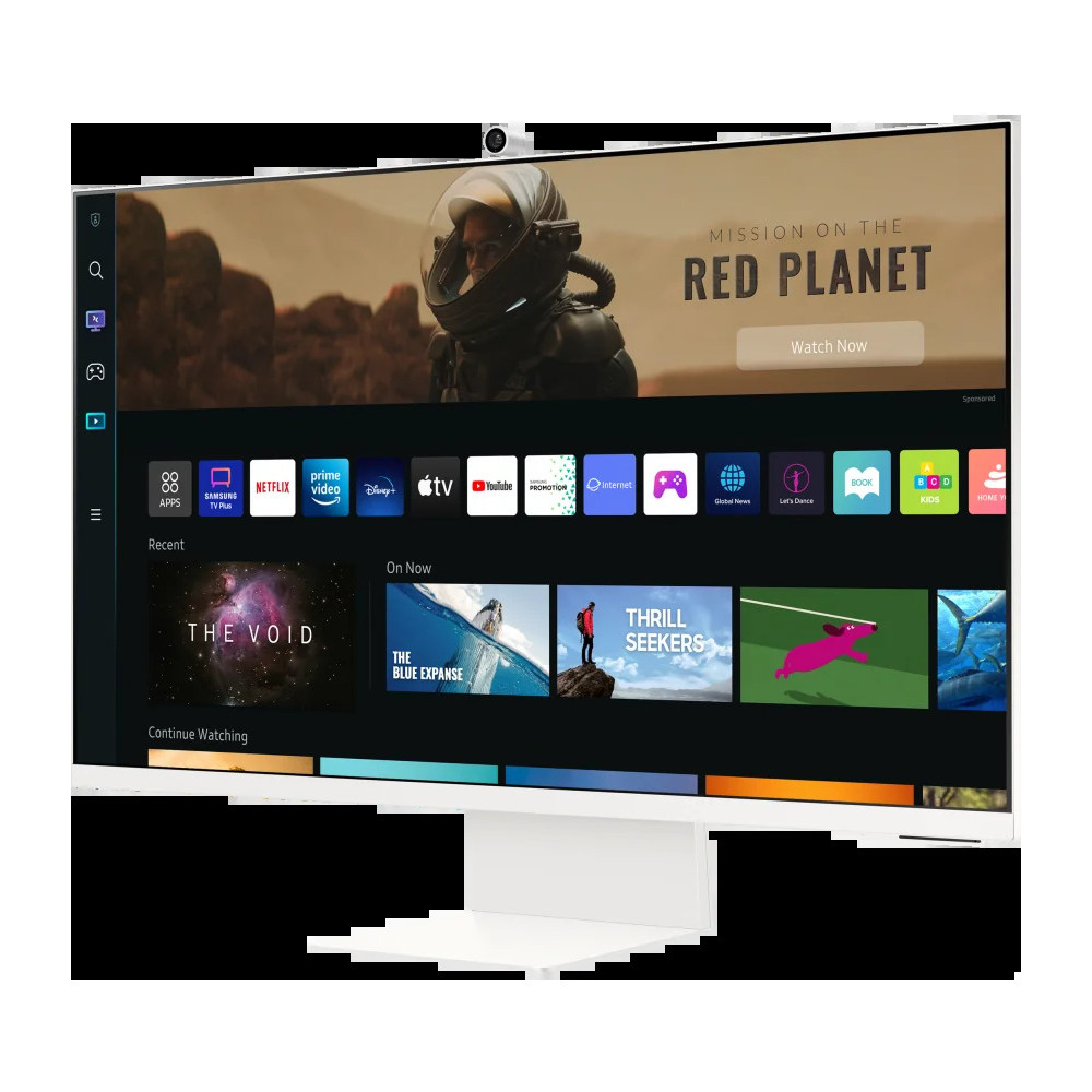 ÉCRAN 32" UHD SAMSUNG M8 AVEC EXPÉRIENCE SMART TV ET DESIGN FIN EMBLÉMATIQUE (LS32BM801UMXZN)