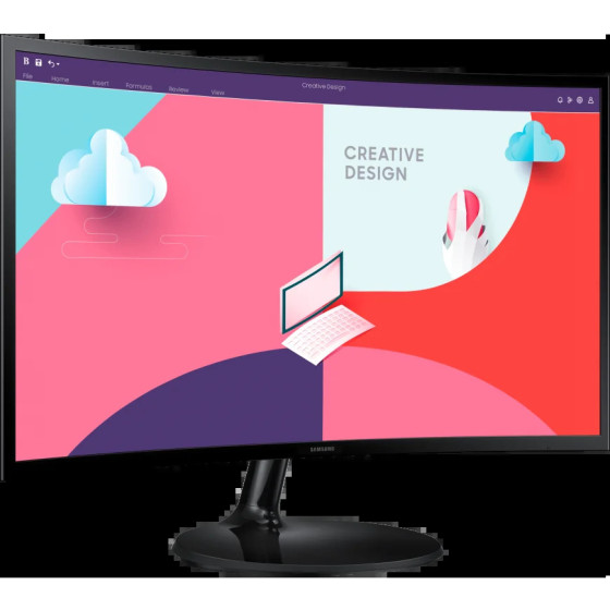 ÉCRAN INCURVÉ 27" SAMSUNG ESSENTIAL CURVED MONITOR S3 (LS27C360EAMXZN)