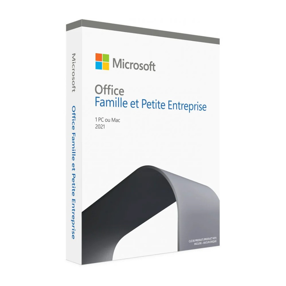 MICROSOFT OFFICE FAMILLE ET PETITE ENTREPRISE 2021 - FRANCAIS