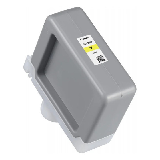 CANON PFI-110Y JAUNE - CARTOUCHE D'ENCRE CANON D'ORIGINE (2367C001AA)