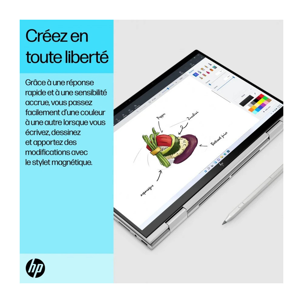 ORDINATEUR PORTABLE CONVERTIBLE HP ENVY X360 15-EW0002NK (6D6Y1EA)