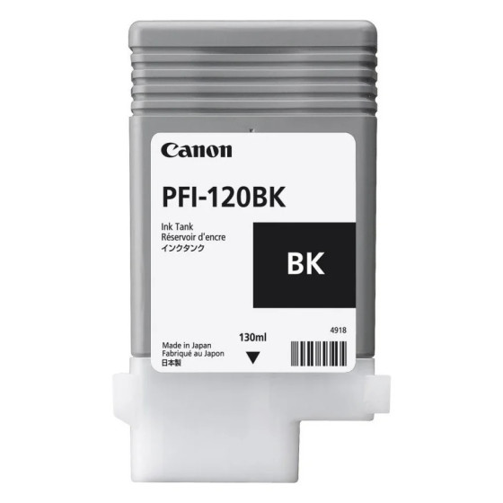 CANON PFI-120 NOIR - CARTOUCHE D'ENCRE CANON D'ORIGINE (2885C001AA)
