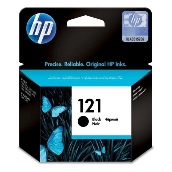 HP 121 NOIR - CARTOUCHE D'ENCRE HP D'ORIGINE (CC640HE)