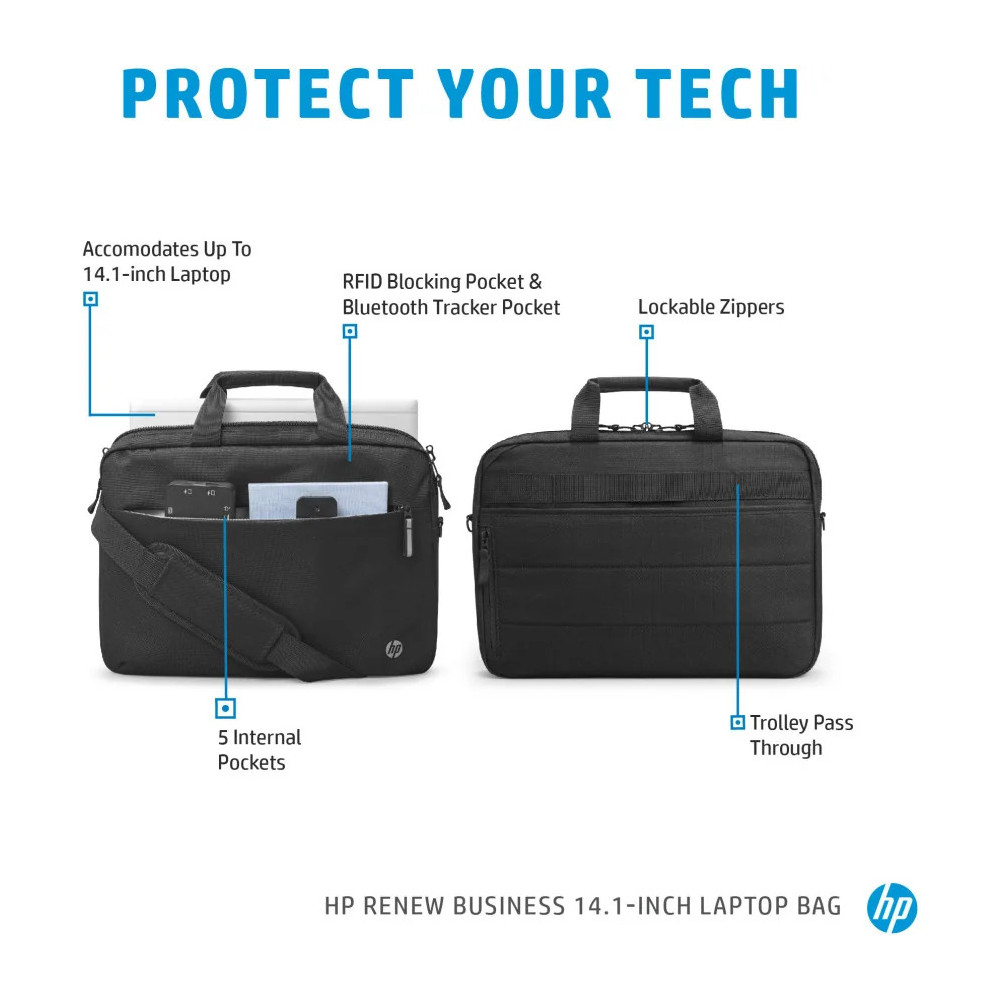 SACOCHE HP RENEW BUSINESS 14,1" (3E5F9AA)