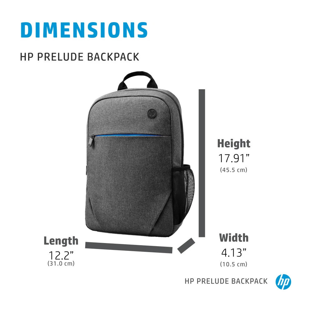 SAC À DOS HP PRELUDE 15,6" (1E7D6AA)