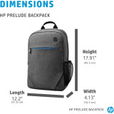 SAC À DOS HP PRELUDE 15,6" (1E7D6AA)