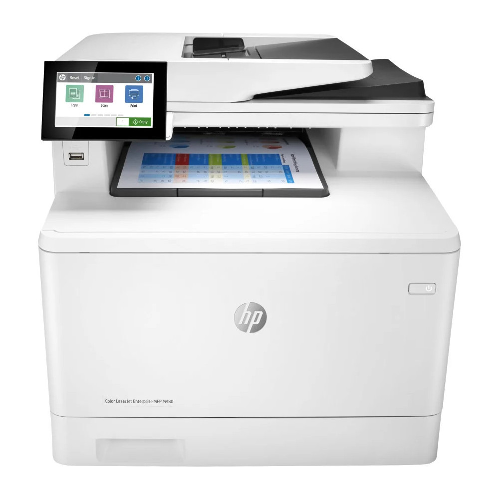 IMPRIMANTE MULTIFONCTION LASER COULEUR HP LASERJET ENTERPRISE MFP M480F (3QA55A)