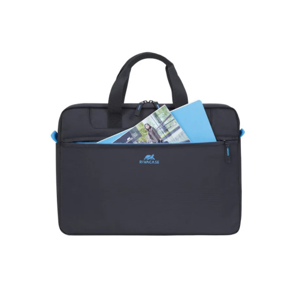 BLACK SACOCHE POUR ORDINATEUR PORTABLE 15.6" (8037BLACK)