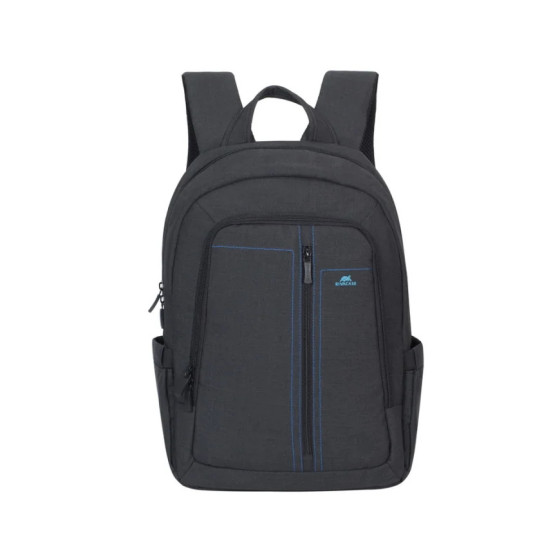 SAC À DOS NOIR EN TOILE POUR ORDINATEURS PORTABLES 15.6" (7560BLACK)