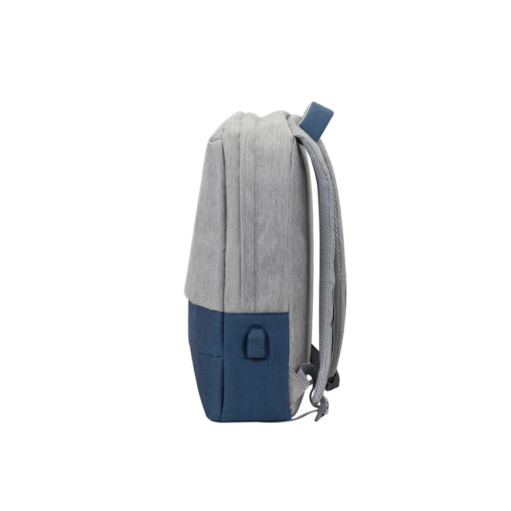 GREY/DARK BLUE ANTI-THEFT LAPTOP BACKPACK 15.6'' (7562)