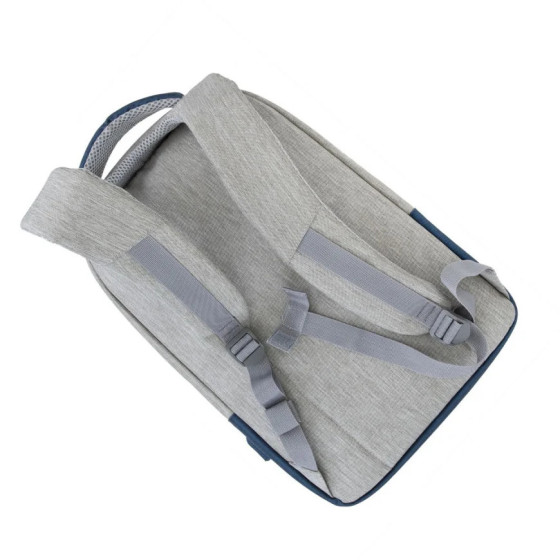 GREY/DARK BLUE ANTI-THEFT LAPTOP BACKPACK 15.6'' (7562)