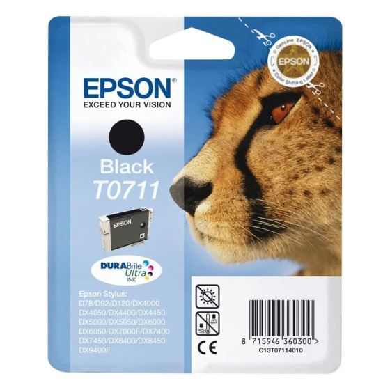 EPSON CARTOUCHE GUÉPARD - ENCRE DURABRITE ULTRA N (C13T07114011)