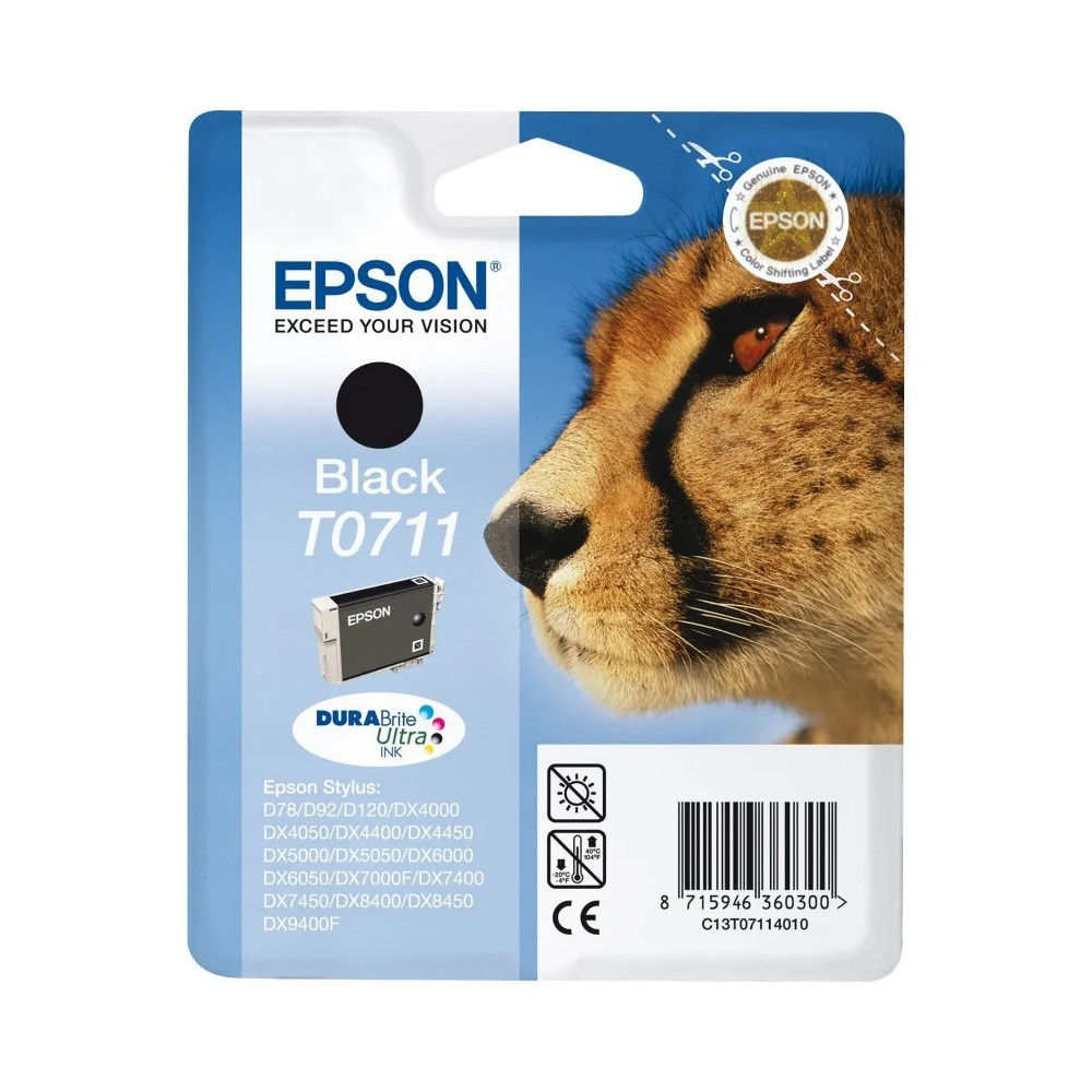 EPSON CARTOUCHE GUÉPARD - ENCRE DURABRITE ULTRA N (C13T07114011)