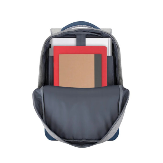 GREY/DARK BLUE ANTI-THEFT LAPTOP BACKPACK 15.6'' (7562)
