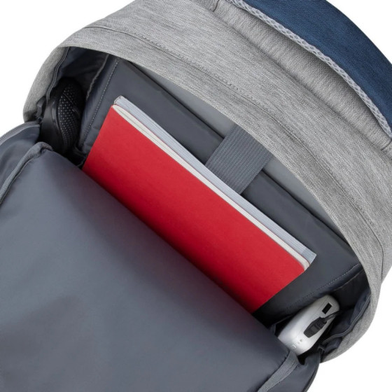 GREY/DARK BLUE ANTI-THEFT LAPTOP BACKPACK 15.6'' (7562)