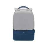 GREY/DARK BLUE ANTI-THEFT LAPTOP BACKPACK 15.6'' (7562)