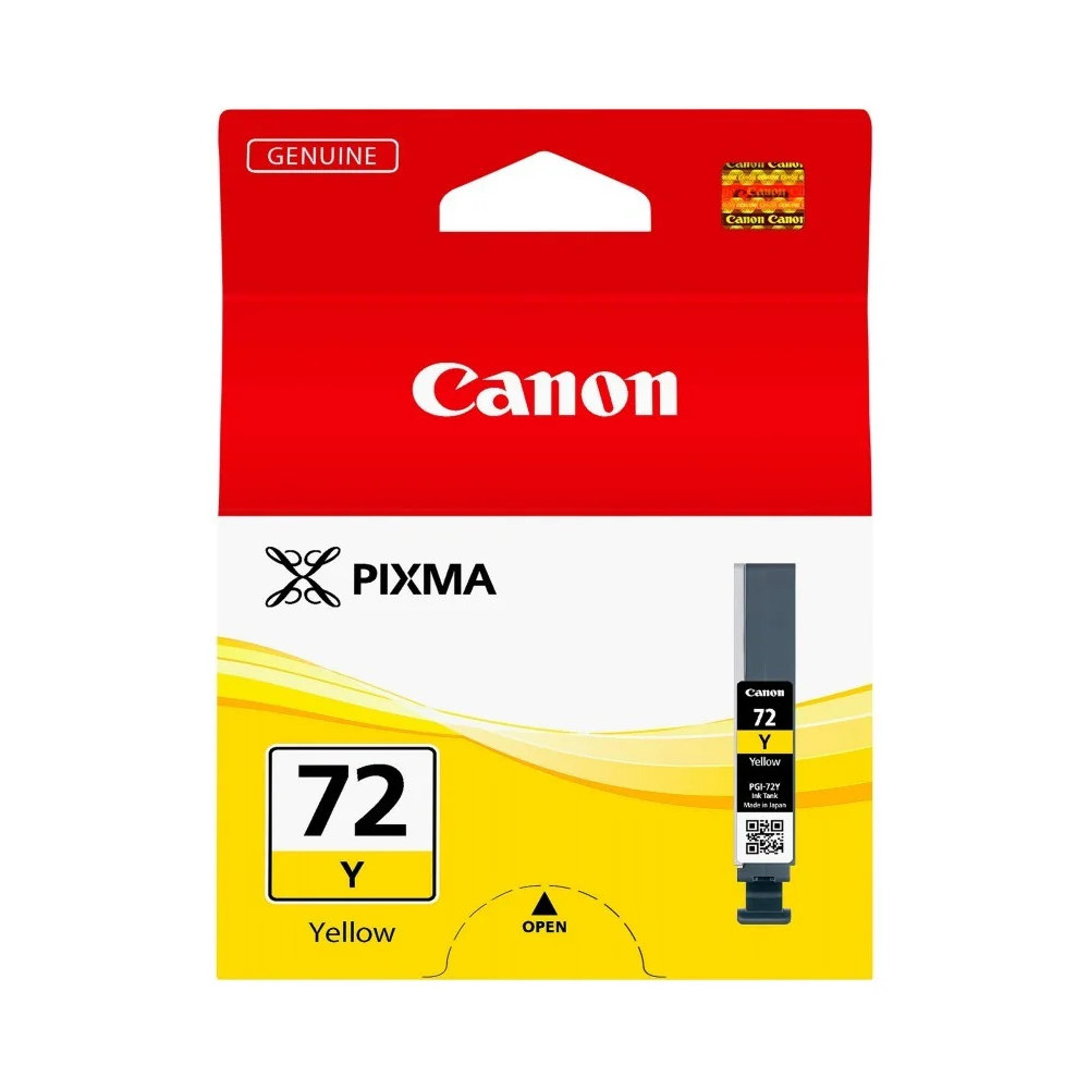 CANON PGI-72Y JAUNE - CARTOUCHE D'ENCRE CANON D'ORIGINE (6406B001AA)