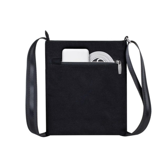 NOIR, LE SAC À BANDOULIÈRE POUR TABLETTE JUSQU'À 8" (8509)