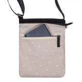 NOIR, LE SAC À BANDOULIÈRE POUR TABLETTE JUSQU'À 8" (8509)