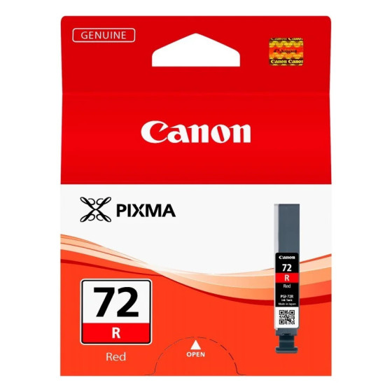CANON PGI-72R ROUGE - CARTOUCHE D'ENCRE CANON D'ORIGINE (6410B001AA)