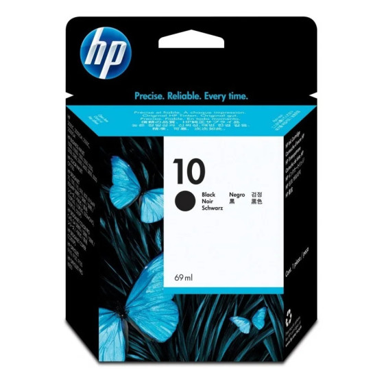 HP 10 NOIR - CARTOUCHE D'ENCRE HP D'ORIGINE (C4844A)