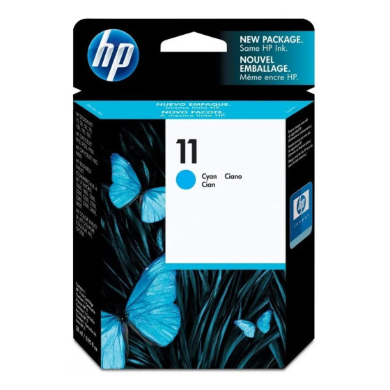 HP 11 CYAN - CARTOUCHE D'ENCRE HP D'ORIGINE (C4836A)
