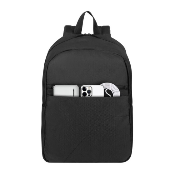 SAC À DOS NOIR POUR ORDINATEURS PORTABLES 15,6" (8065BLACK)