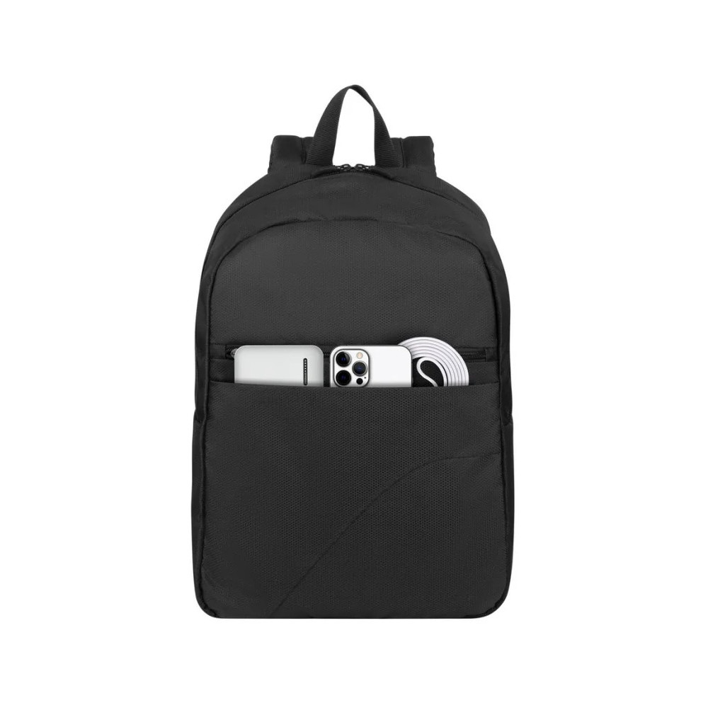 SAC À DOS NOIR POUR ORDINATEURS PORTABLES 15,6" (8065BLACK)