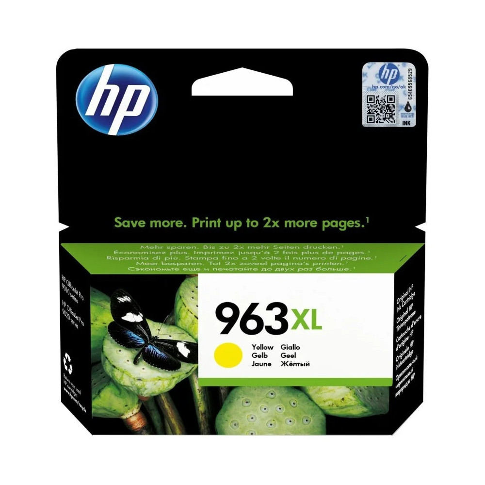 CARTOUCHE D'ENCRE HP 963XL JAUNE (3JA29AE)