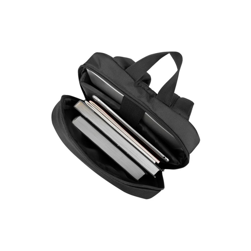 SAC À DOS NOIR POUR ORDINATEURS PORTABLES 15,6" (8065BLACK)