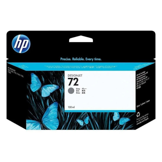 HP 72 GRIS - CARTOUCHE D'ENCRE HP D'ORIGINE (C9374A)