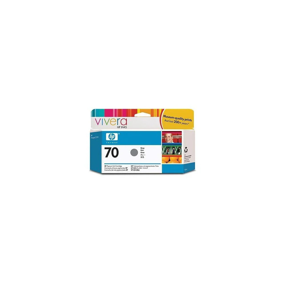 HP 70 GRIS - CARTOUCHE D'ENCRE HP D'ORIGINE (C9450A)