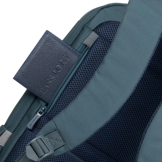 ECO SAC À DOS AQUAMARINE "BULKER" POUR ORDINATEURS PORTABLES 17.3" (A8460AQUA)