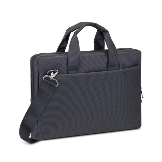FINE SACOCHE NOIRE (PU) POUR ORDINATEURS PORTABLES 13,3" (A8920BLACK)