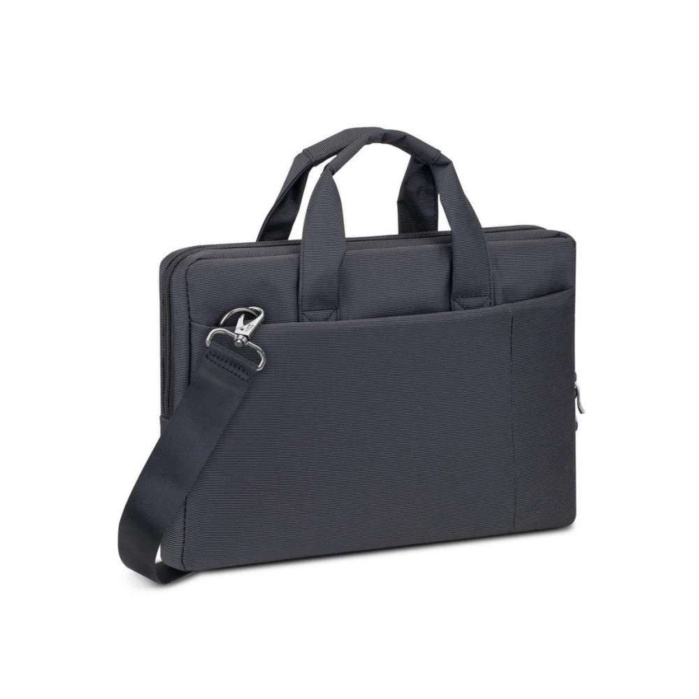 FINE SACOCHE NOIRE (PU) POUR ORDINATEURS PORTABLES 13,3" (A8920BLACK)